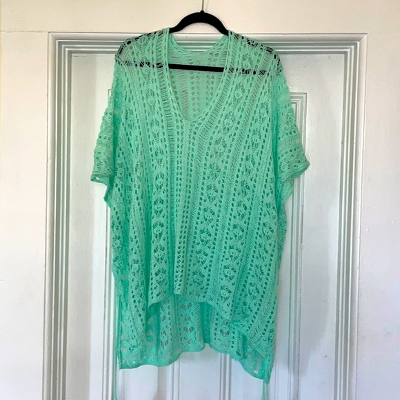 Crochet Bathing Suit Coverup - Picture 1 of 4